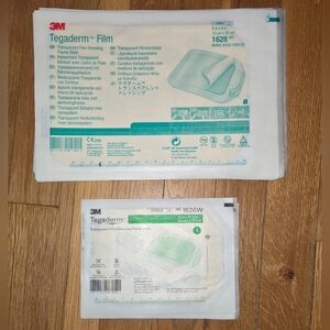 3M Tegaderm Transparent Film Dressing (37 Pieces Total)